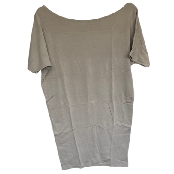 Tops - MOCO ECO shirt Tan long tunic - Short Sleeve T-Shirt- women’s M